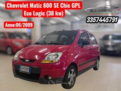 Rosso Usata 2009 Chevrolet Matiz SE Due volumi | 2300 € (Buon prezzo)