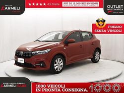 Rosso fusion Usata 2021 Dacia Sandero Comfort Due volumi | 10.500 € (Buon prezzo)