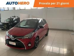 Rosso Usata 2016 Toyota Yaris Lounge Tre volumi | 9499 € (Buon prezzo)