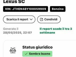 Nero Usata 2004 Lexus SC430 Cabrio | 19.900 €