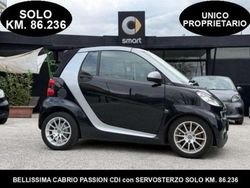 Nero Usata 2008 Smart ForTwo Cabrio Passion Cabrio | 7900 € (Molto cara)