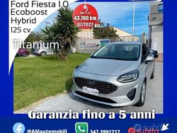 Argento Usata 2022 Ford Fiesta Titanium Tre volumi | 14.900 € (Buon prezzo)