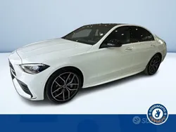 Bianco Nuova 2025 Mercedes C220 AMG Line Premium Tre volumi | 59.500 € (Buon prezzo)