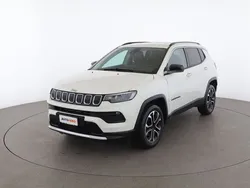 Bianco Usata 2022 Jeep Compass Limited SUV | 22.599 € (Buon prezzo)