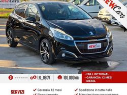 Nero Usata 2016 Peugeot 208 GT-line Due volumi | 9500 € (Buon prezzo)