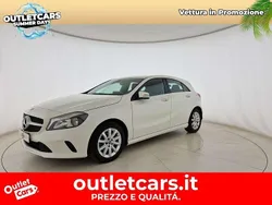 Bianco Usata 2017 Mercedes A180 Executive Tre volumi | 15.600 € (Buon prezzo)