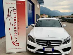 Bianco pastello Usata 2017 Mercedes C220 AMG Station wagon | 18.800 € (Buon prezzo)
