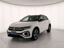 0q pure white Usata 2023 VW T-Roc R-line SUV | 26.900 € (Cara)