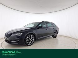 Nero metallizzato Usata 2021 Skoda Superb SportLine Station wagon | 23.700 € (Cara)