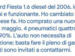 Usata 2006 Ford Fiesta Due volumi | 1200 € (Ottimo prezzo)