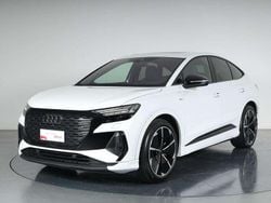 Bianco ghiacciaio metallizzato Usata 2024 Audi Q4 Sportback e-tron S-Line SUV | 48.900 €