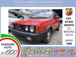 Rosso Usata 1988 Fiat Ritmo Abarth Tre volumi | 23.990 €