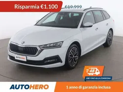 Bianco Usata 2021 Skoda Octavia Executive Station wagon | 18.899 € (Super prezzo)