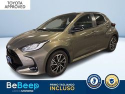 Bronzo metallizzato Usata 2021 Toyota Yaris Hybrid Lounge Tre volumi | 16.500 € (Buon prezzo)