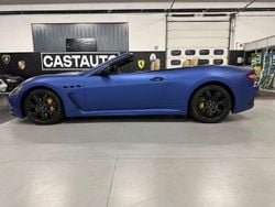 Blu matt wrapp Usata 2013 Maserati GranCabrio Cabrio | 89.000 € (Molto cara)