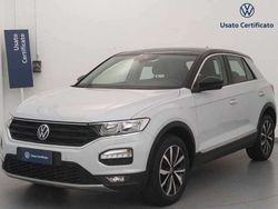 White silver / nero Usata 2021 VW T-Roc Style SUV | 20.900 € (Buon prezzo)