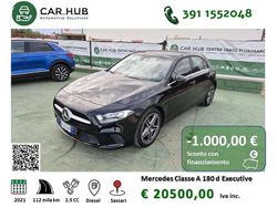 Nero Usata 2021 Mercedes A180 Executive Tre volumi | 20.400 € (Ottimo prezzo)