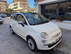 Bianco Usata 2012 Fiat 500C Lounge Cabrio | 7450 € (Buon prezzo)