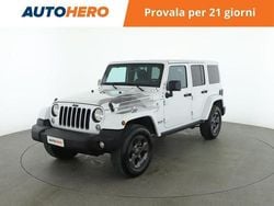 Bianco Usata 2016 Jeep Wrangler Unlimited Sahara SUV | 36.499 € (Buon prezzo)