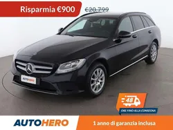 Nero Usata 2020 Mercedes C200 Business Station wagon | 19.899 € (Buon prezzo)