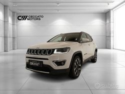 Bianco Usata 2018 Jeep Compass Limited SUV | 15.100 € (Buon prezzo)