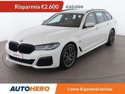 Bianco Usata 2021 BMW 530e M Sport Station wagon | 32.099 € (Ottimo prezzo)
