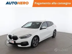 Bianco Usata 2020 BMW 118 Sport Line Due volumi | 20.999 € (Buon prezzo)