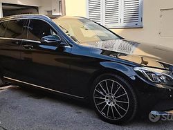 Nero Usata 2018 Mercedes C220 Station wagon | 17.700 € (Buon prezzo)
