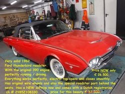 Rosso Usata 1962 Ford Thunderbird Cabrio | 26.500 €