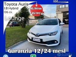 Bianco Usata 2017 Toyota Auris Hybrid Lounge Tre volumi | 13.900 € (Buon prezzo)