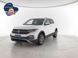 Pure white Usata 2022 VW T-Cross Advance SUV | 18.900 € (Buon prezzo)