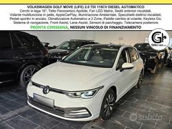 Pure white Usata 2023 VW Golf VIII Move Tre volumi | 26.900 € (Cara)