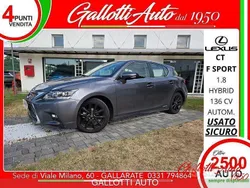 Grigio Usata 2018 Lexus CT200h Sport Line Tre volumi | 16.990 € (Buon prezzo)