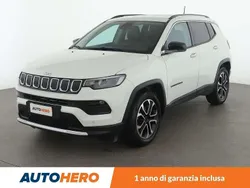 Bianco Usata 2021 Jeep Compass Limited SUV | 22.299 € (Buon prezzo)