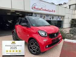 Rosso/montanti neri Usata 2018 Smart ForTwo Cabrio Prime Cabrio | 16.970 € (Buon prezzo)