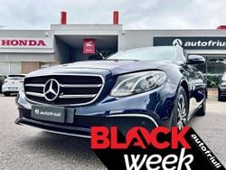 Blu canvasite Usata 2020 Mercedes E200 Business Station wagon | 24.700 €