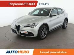 Argento Usata 2017 Alfa Romeo Stelvio Super SUV | 20.699 € (Buon prezzo)