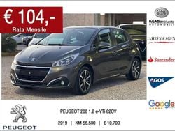 Grigio Usata 2019 Peugeot 208 Active Due volumi | 10.700 € (Buon prezzo)