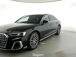 Nero mythos metallizzato Usata 2023 Audi A8 Ambiente Tre volumi | 99.000 € (Buon prezzo)