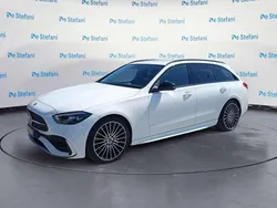 Bianco Usata 2021 Mercedes C220 Premium Station wagon | 33.500 € (Buon prezzo)