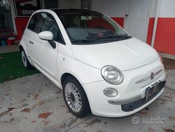 Bianco Usata 2010 Fiat 500 Lounge Tre volumi | 4400 € (Buon prezzo)
