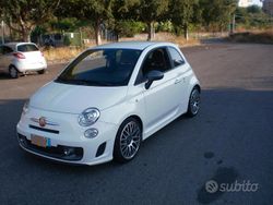 Bianco Usata 2015 Abarth 595 Turismo Due volumi | 9900 € (Buon prezzo)