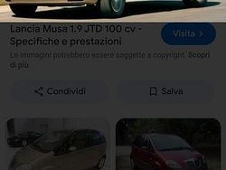 Marrone Usata 2005 Lancia Musa Monovolume | 700 €