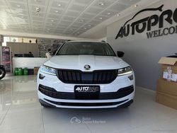 Bianco Usata 2020 Skoda Karoq SportLine SUV | 15.800 € (Buon prezzo)