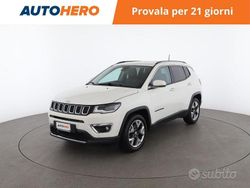 Bianco Usata 2019 Jeep Compass Limited SUV | 16.899 € (Buon prezzo)