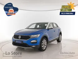 Ravenna blue metallizzato pure Usata 2022 VW T-Roc Style SUV | 20.300 € (Buon prezzo)