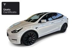 Pearl white multicoat Usata 2022 Tesla Model Y Performance SUV | 35.400 € (Buon prezzo)