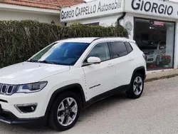 Bianco(met.) Usata 2020 Jeep Compass Limited SUV | 21.900 € (Buon prezzo)