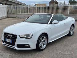 Bianco Usata 2015 Audi A5 Cabriolet S-Line Cabrio | 13.000 € (Super prezzo)