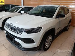 Bianco Usata 2022 Jeep Compass Longitude SUV | 23.500 € (Buon prezzo)